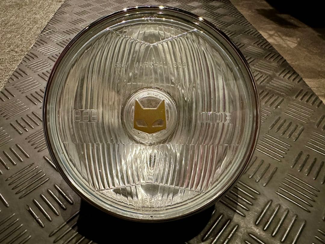 美品　マーシャル 888ランプフルキット クリアーレンズ　メッキケース付