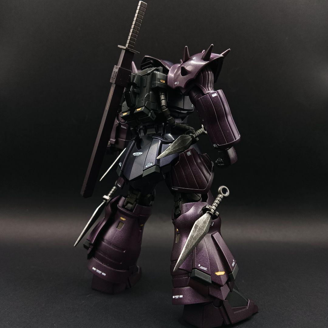 HGUC 1/144イフリートナハトつや消しキャンディ全塗装完成品自作エフェクト