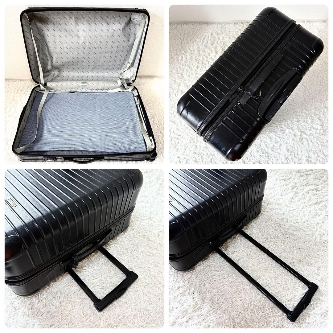 美品　RIMOWA　リモワ　サルサ　104L 4輪　ブラック　大容量スーツケース