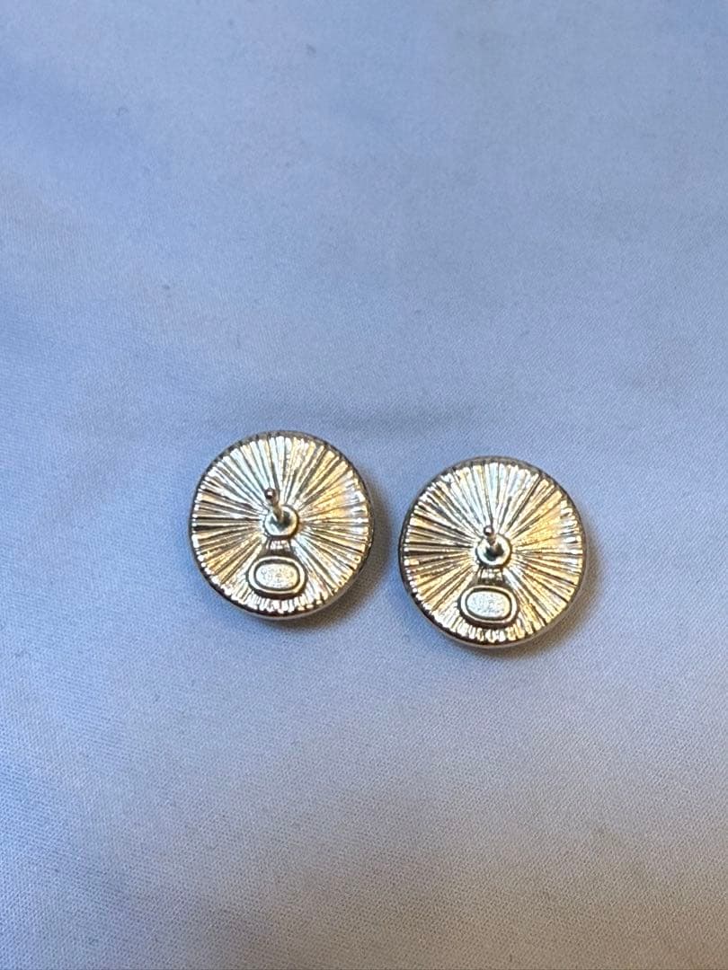 【正規品】CHANEL ココマーク ブラックピアス