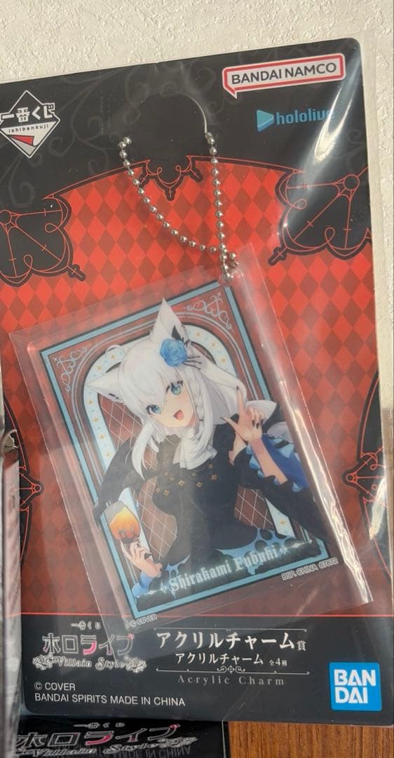 ホロライブ 大神ミオ 白上フブキ　フィギュア 2体セット　一番くじ