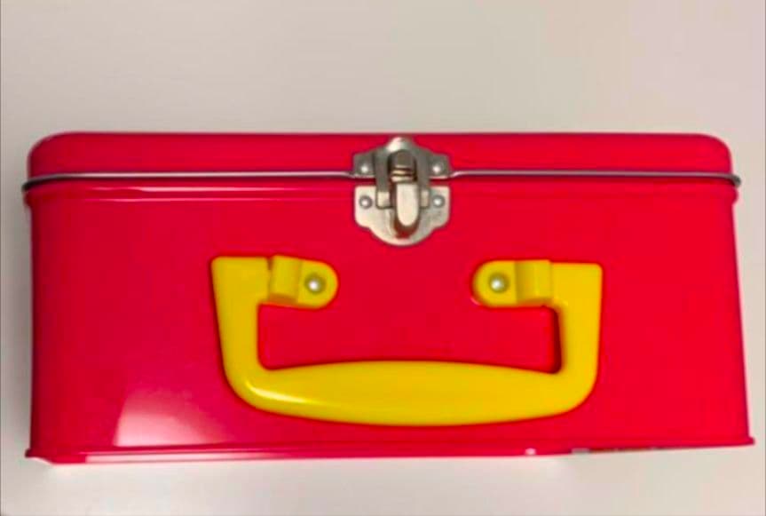 美品♡お菓子コンテナボックス　たべっ子どうぶつ　水族館　トランク缶　２点セット⑥