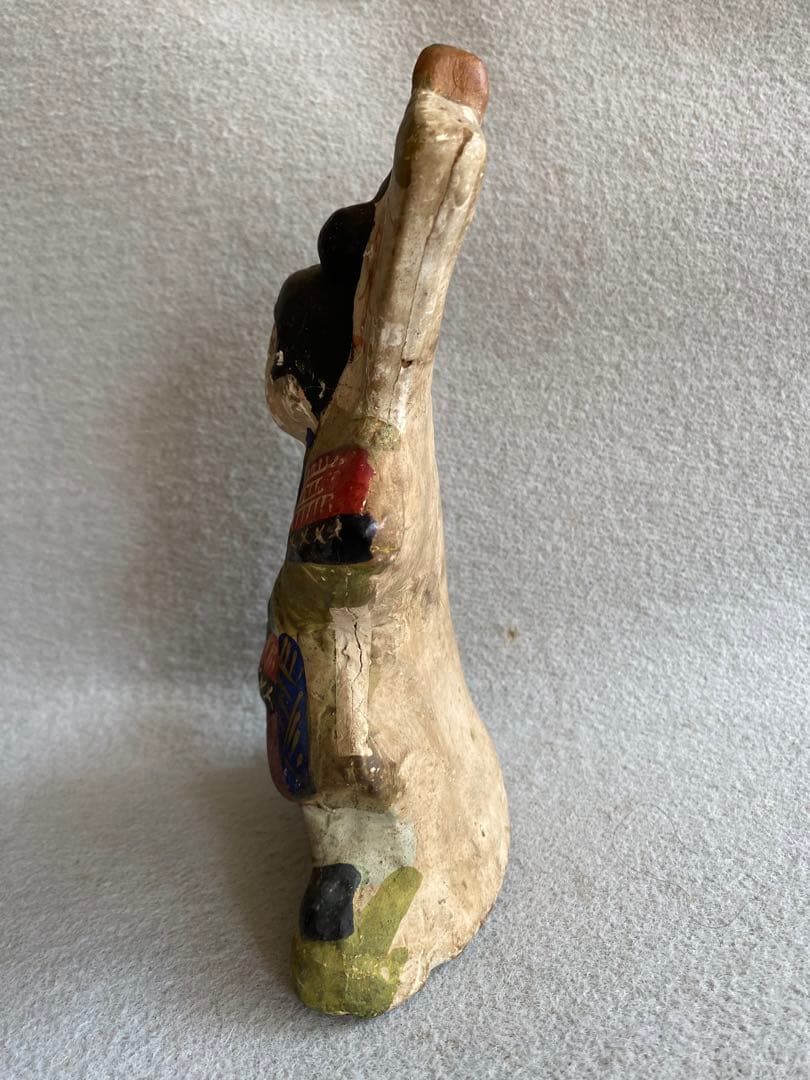 ヴィンテージレトロ／伏見人形・土人形★桃太郎