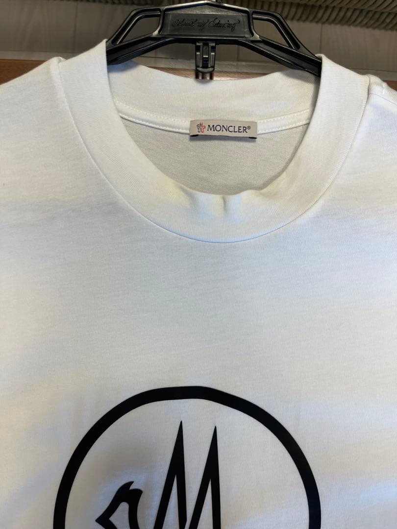 極美品！MONCLER ロゴプリント Tシャツ 1952年設立