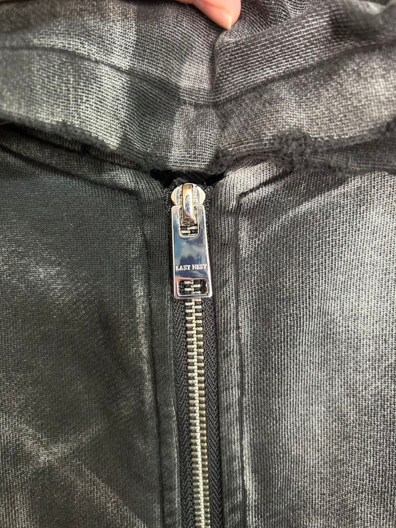 【激シブ・即売】LASTNEST　ラストネスト ウォッシュド　パーカー　グレー