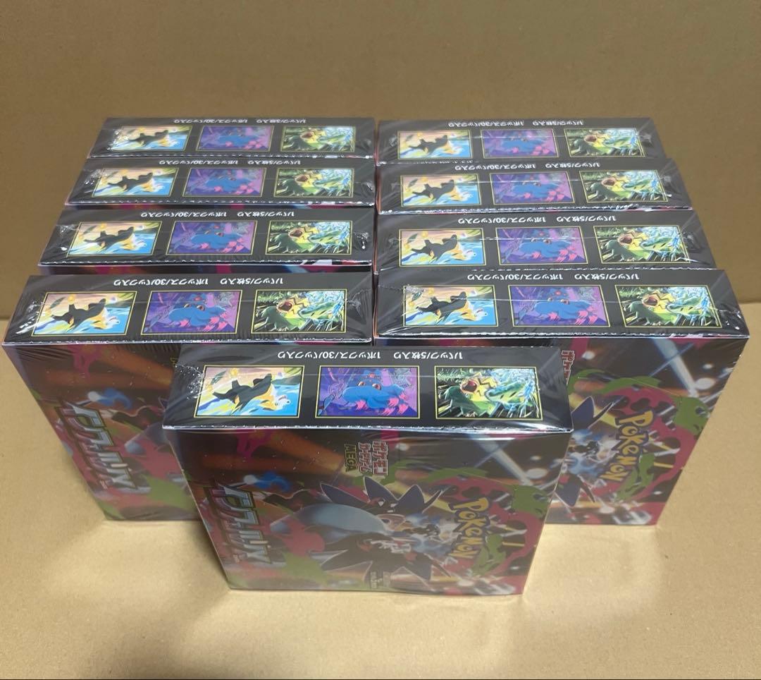 ポケモンカードゲームMEGA　インフェルノX シュリンク付き　9BOX