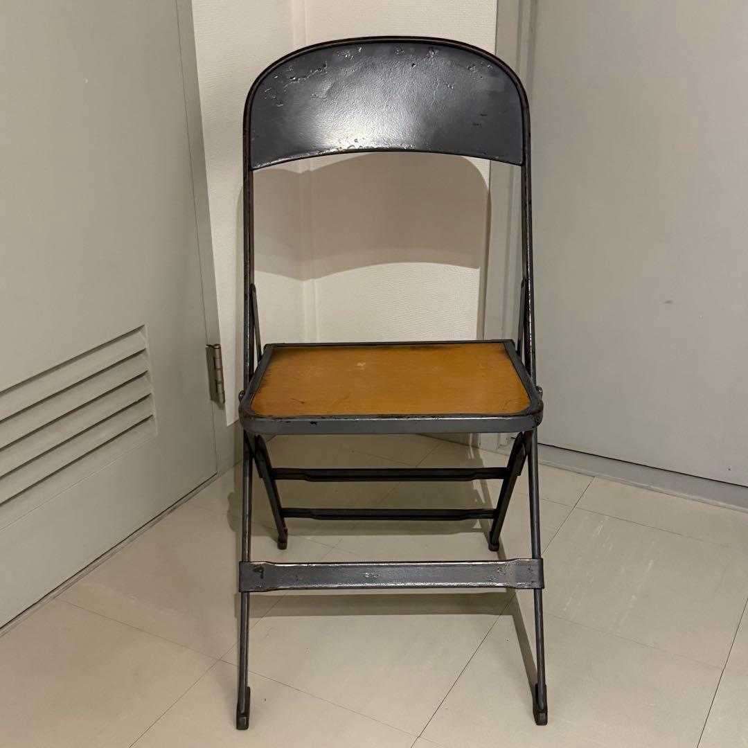 ビンテージ　折りたたみ椅子