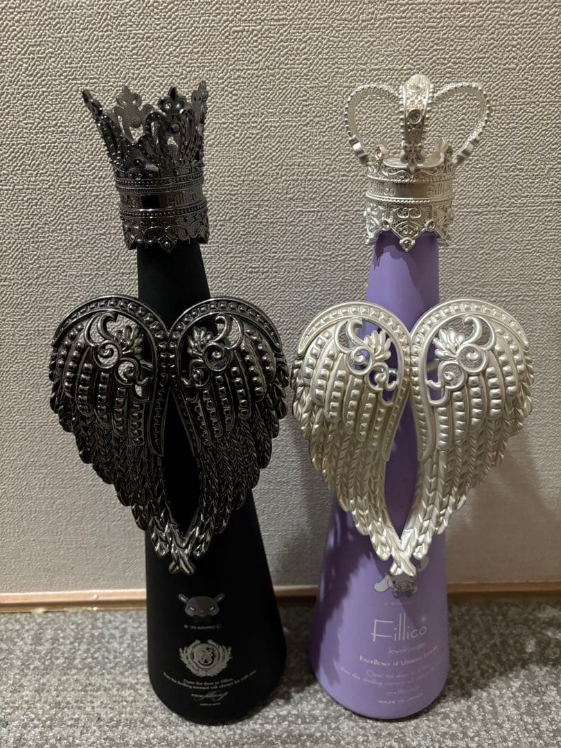 Fillicoフィリコ 空き瓶 サンリオ クロミ シナモロール 2本 空瓶