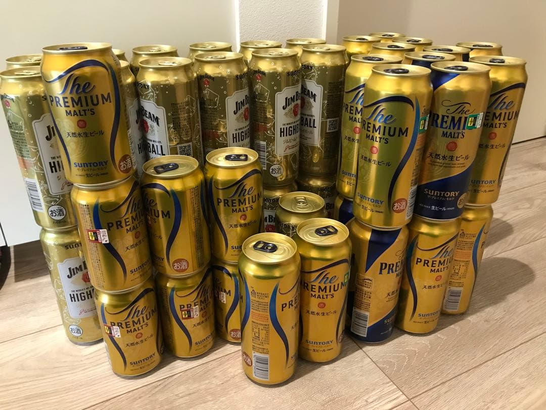 ★値下げ★ザ・プレミアム・モルツ ビール ジムビームハイボール　まとめ売り56本