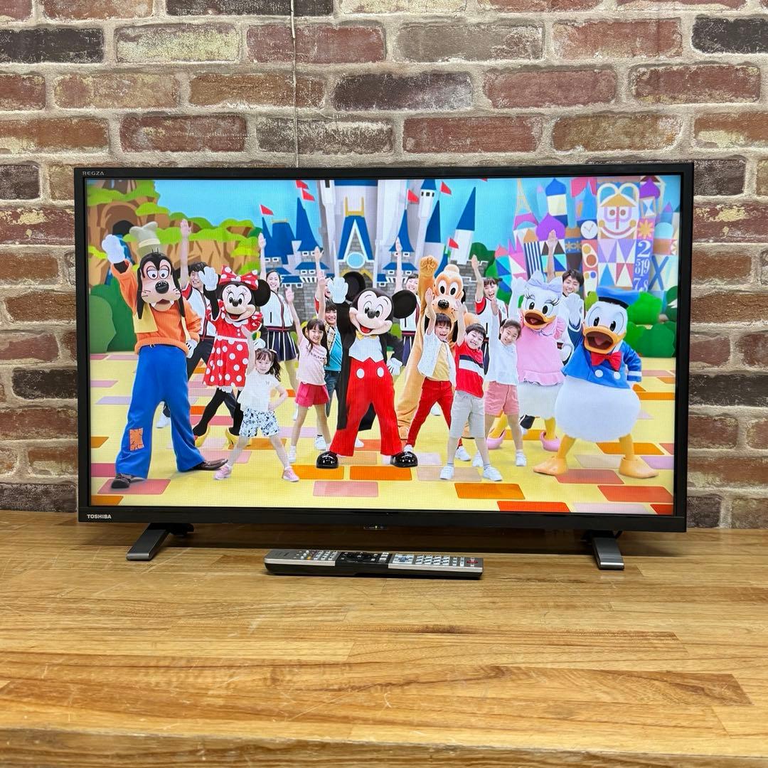 東芝 32V型 液晶テレビ 32V34 REGZA スマートテレビ 動画アプリ○