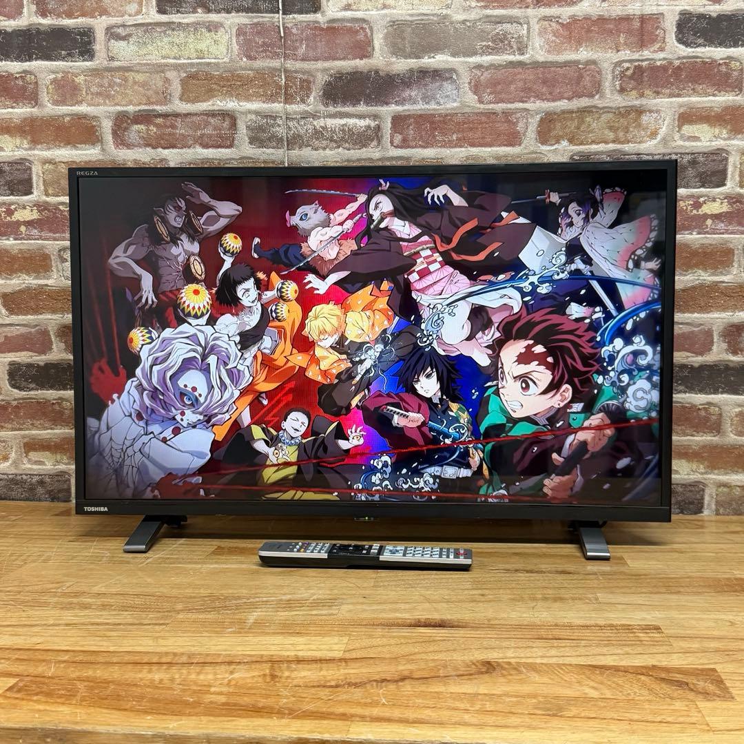 東芝 32V型 液晶テレビ 32V34 REGZA スマートテレビ 動画アプリ○