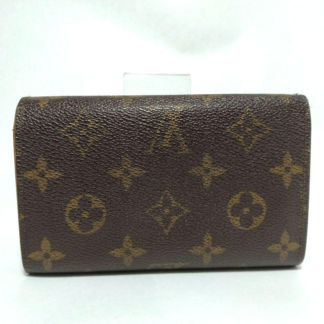 ルイヴィトン ポルトモネ ビエ トレゾール モノグラム 折り財布 PVC レザー