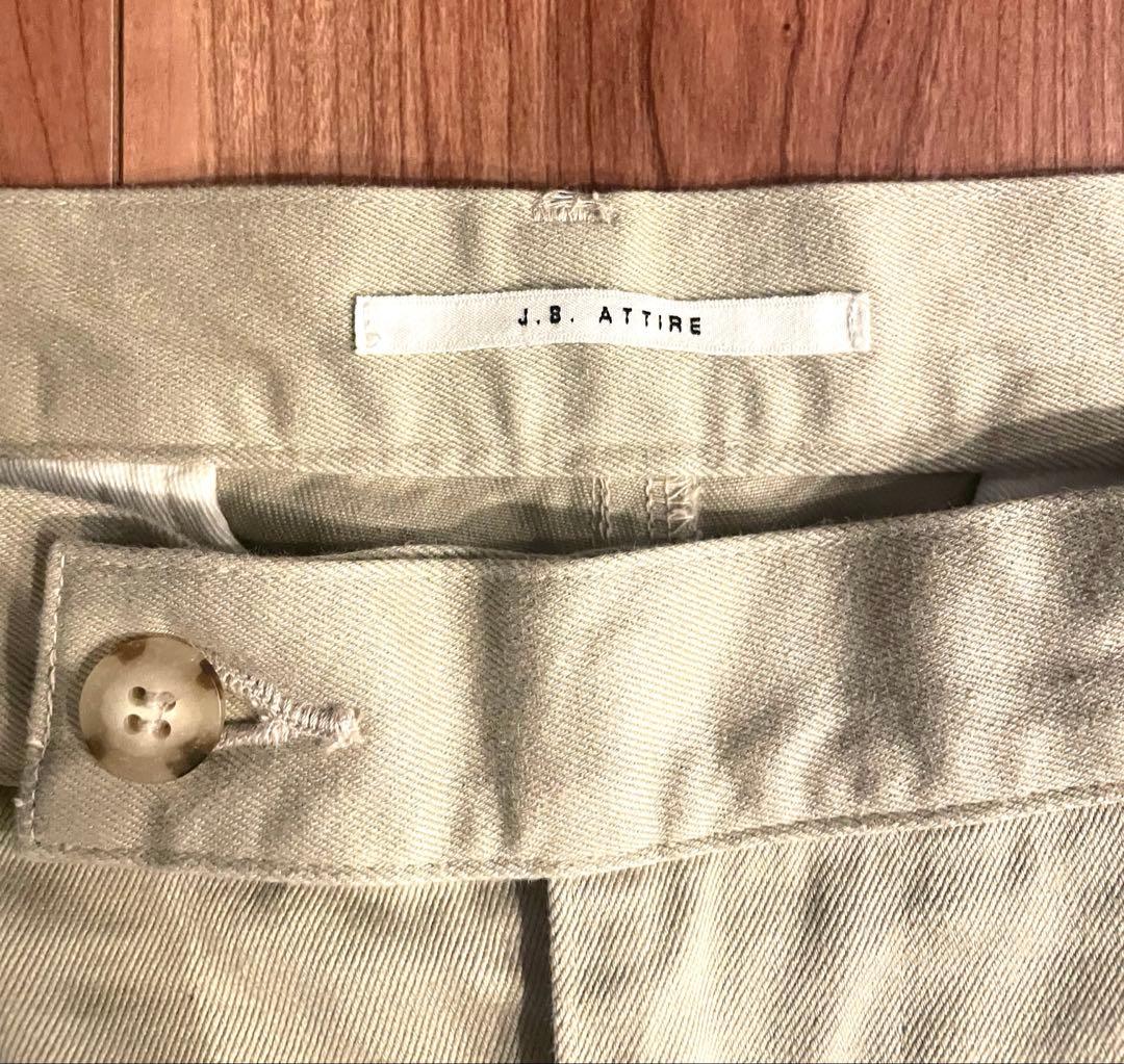 J.B. ATTIRE チノパン　パリストラウザー　サイズ2