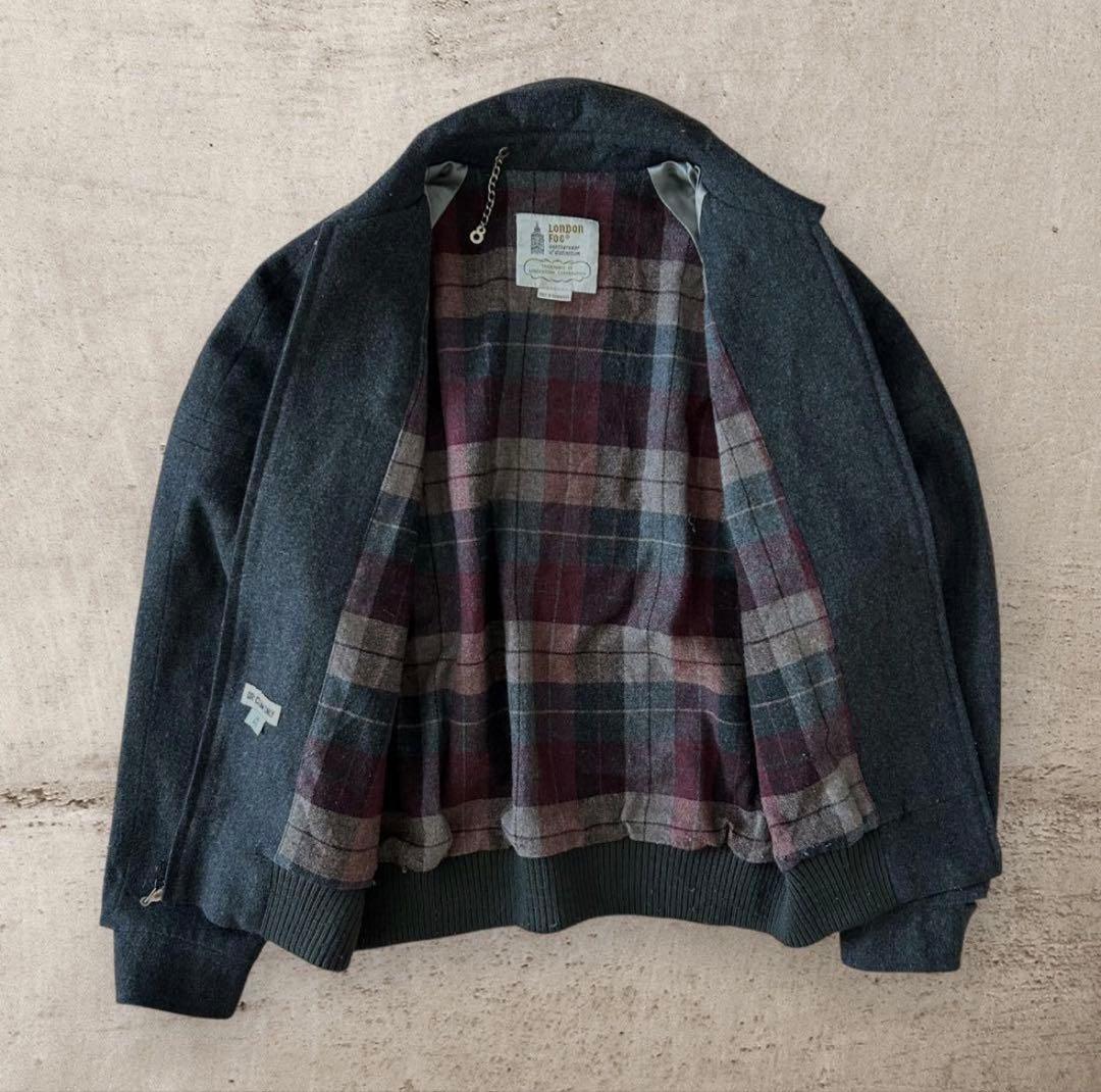 LONDON FOG 90s ウールスイングトップ