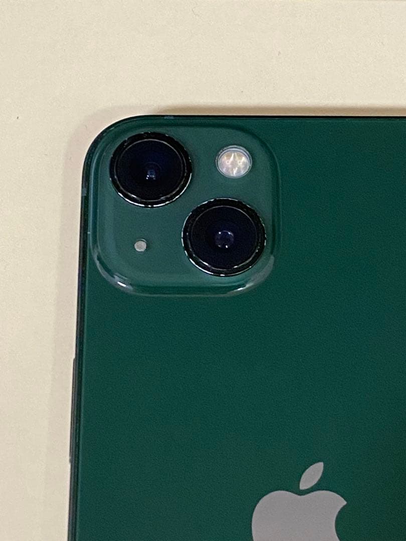 iPhone13 グリーン 128GB SIMフリー 新品画面※付属品付き