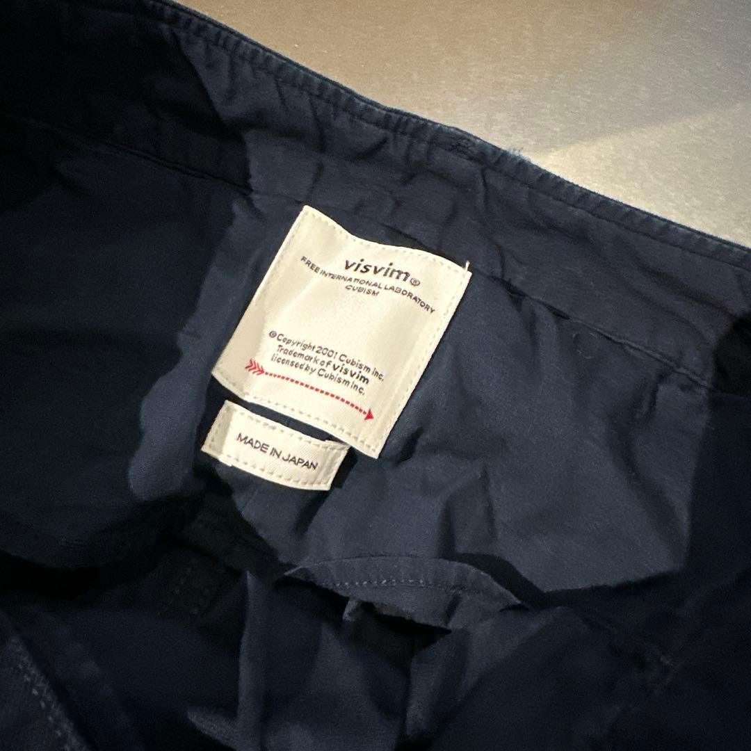 パンツ vlsvim EX WIDE CHINO PANTS CRASH(INDIGO2