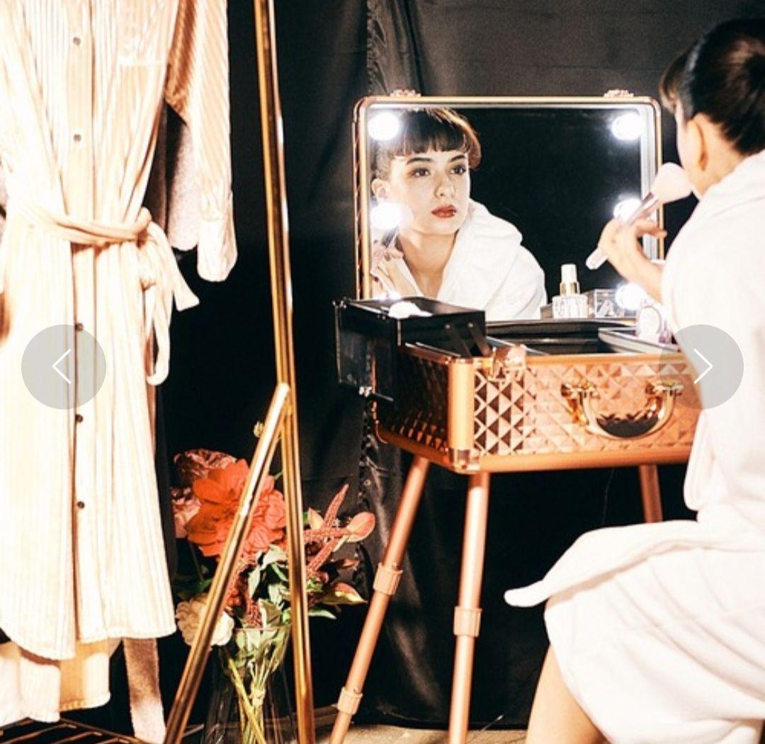 ヴァリーズ ハリウッドボックスL&椅子ジェムスツール