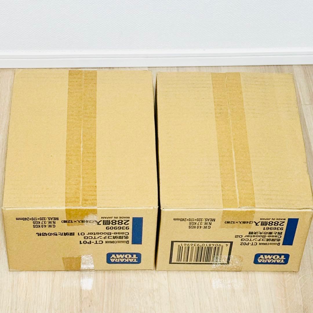 新品未開封 カートン 名探偵コナン TCG 探偵たちの切札 西と東の大決戦 初版