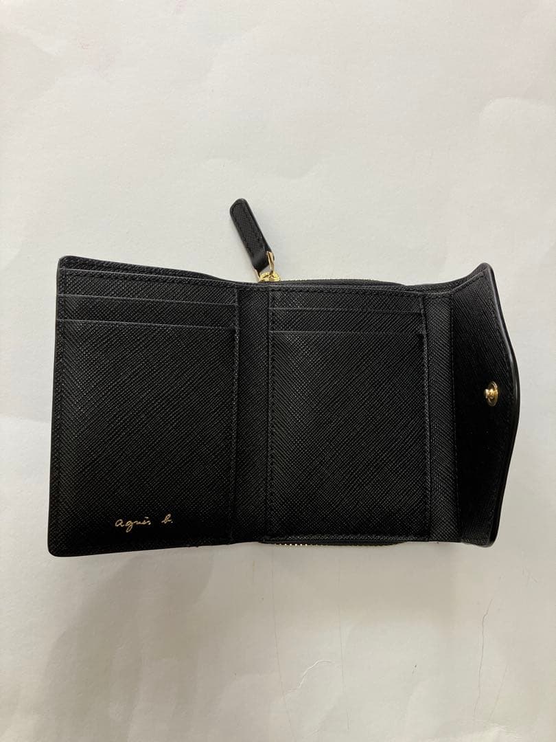 美品❗️値下げ可能です❗️agnesbアニエスベー　レディース　コンパクト財布