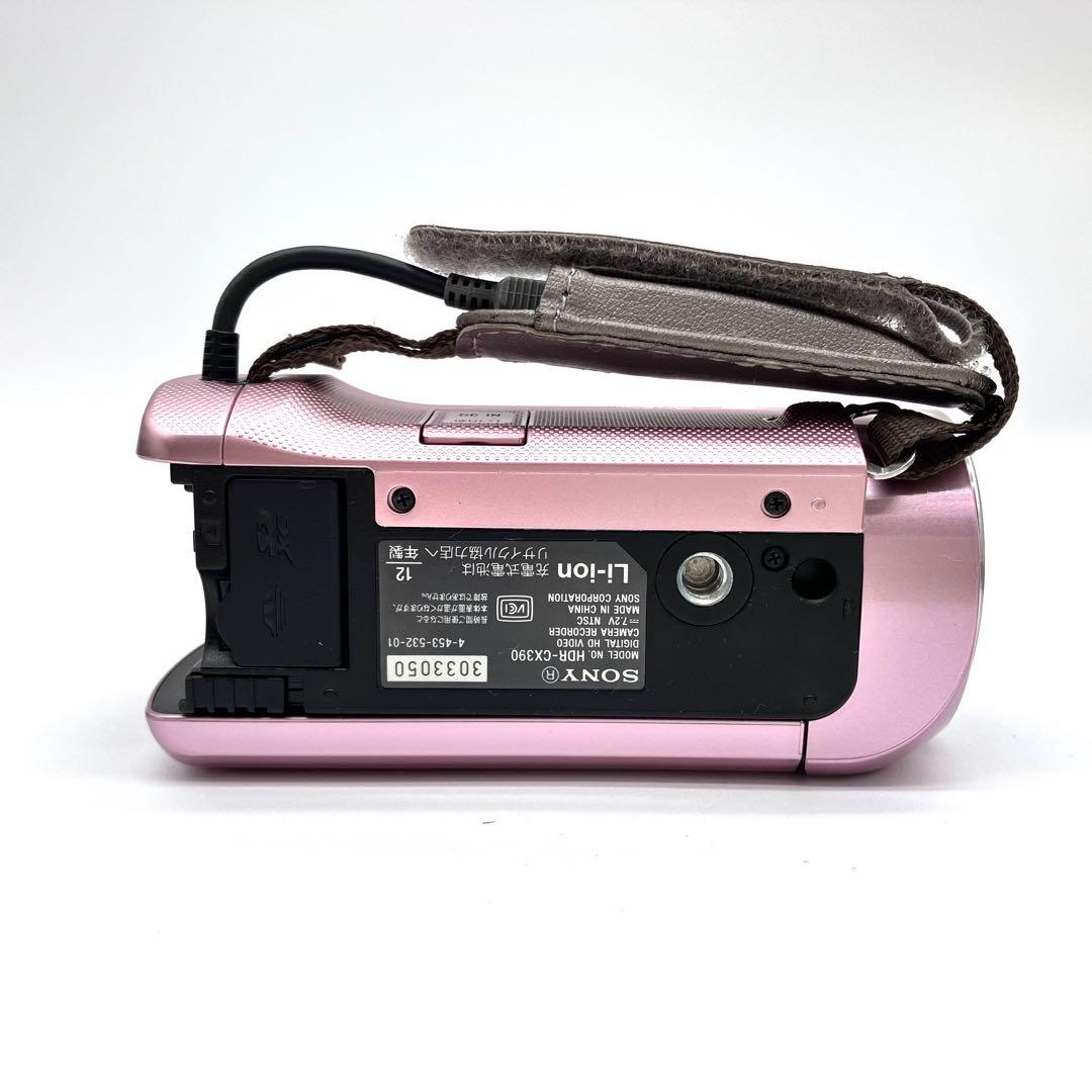 SONY ハンディカム HDR-CX390 ピンク