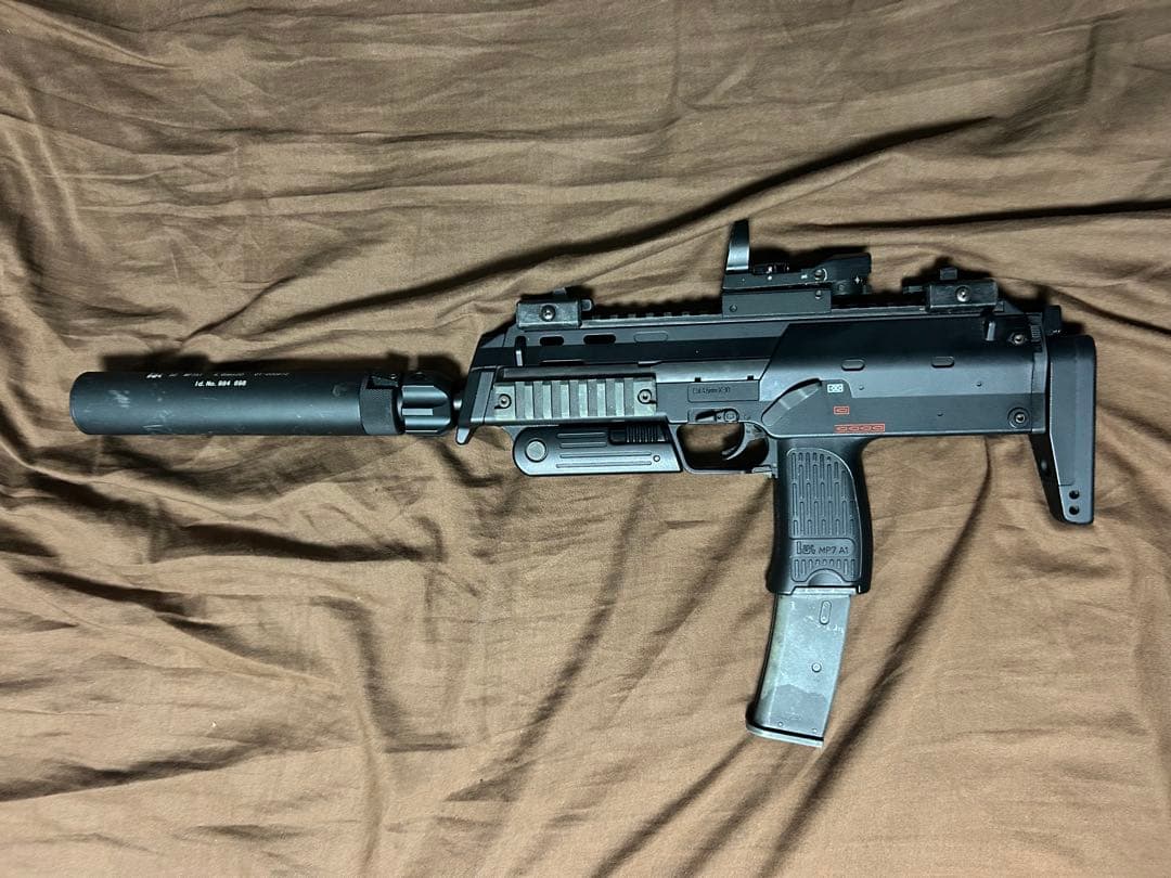 【エアガン】【東京マルイ】 MP7A1ブラック GBB