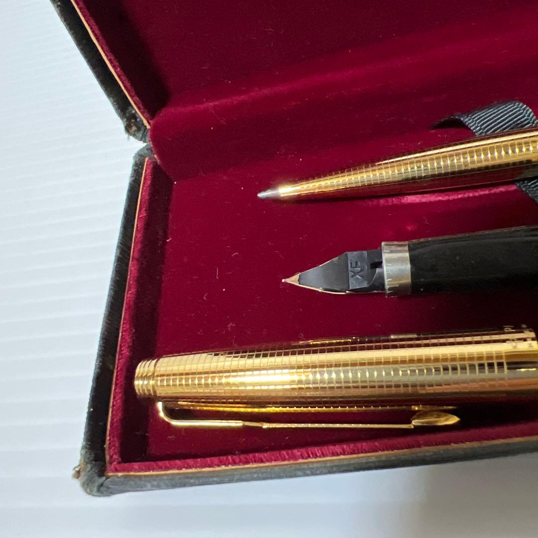 や*ぎ様 Parker 75 万年筆・ボールペンセット