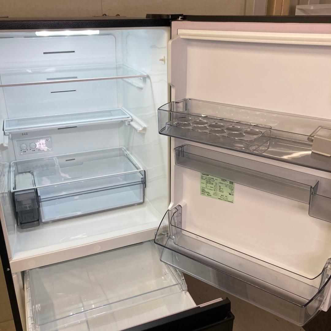 H25475 自動製氷付き 大容量3D冷蔵庫 TOSHIBA GR-U33SC