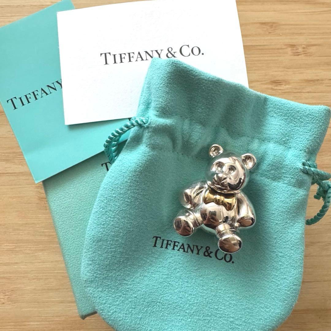 TIFFANY&Co. ティファニー ヴィンテージ ブローチ テディベア くま