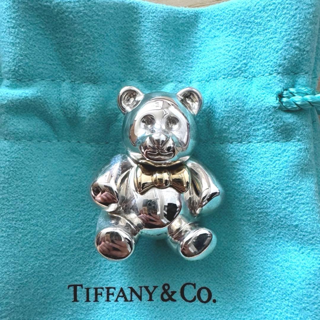 TIFFANY&Co. ティファニー ヴィンテージ ブローチ テディベア くま