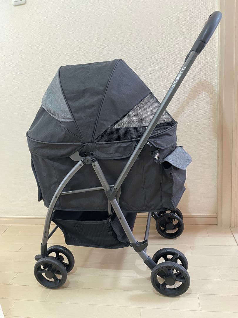 ペットパラダイス　smooca ペットバギー　ペットカート ハンドフル　極美品