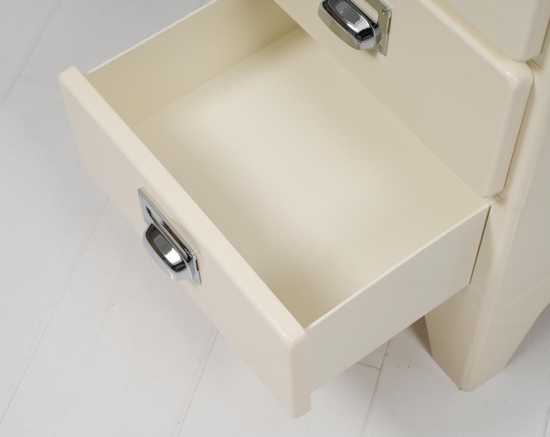 【アイボリー】チェスト 組立不要 3段 収納ケース 収納ボックス 引き出し