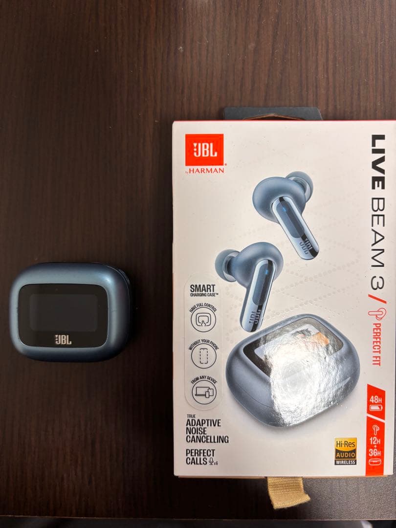 JBL LIVE BEAM 3 ワイヤレスイヤフォン