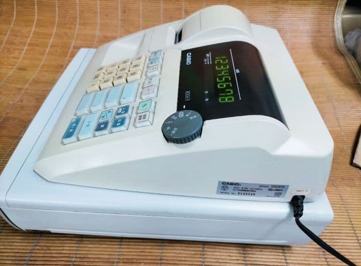 カシオレジスター　100ER　簡単便利特殊　送料込　464121