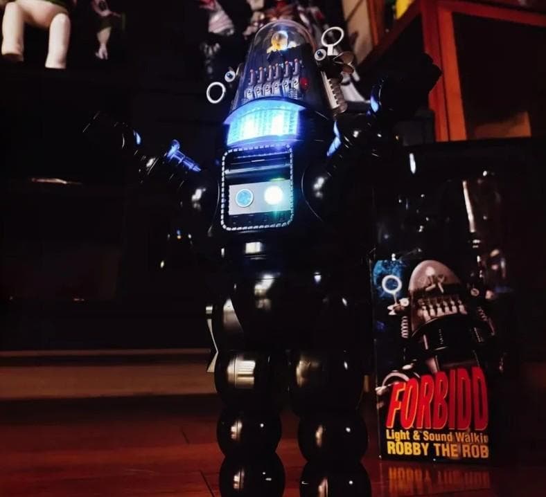 大型 ロビーザロボット フィギュア 36cm 歩く ライト＆サウンド