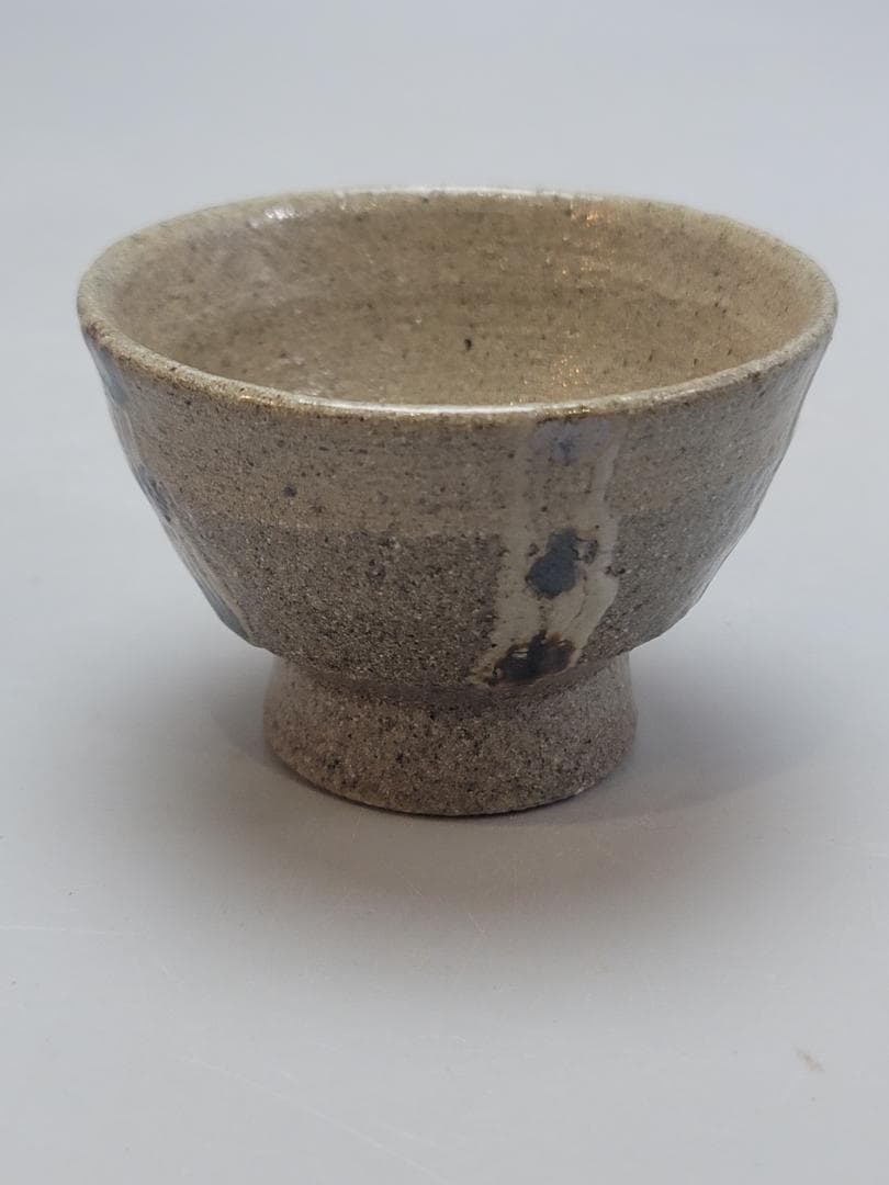 浜田晋作 造 盃 ぐい呑 共箱 点々模様 未使用 DT546