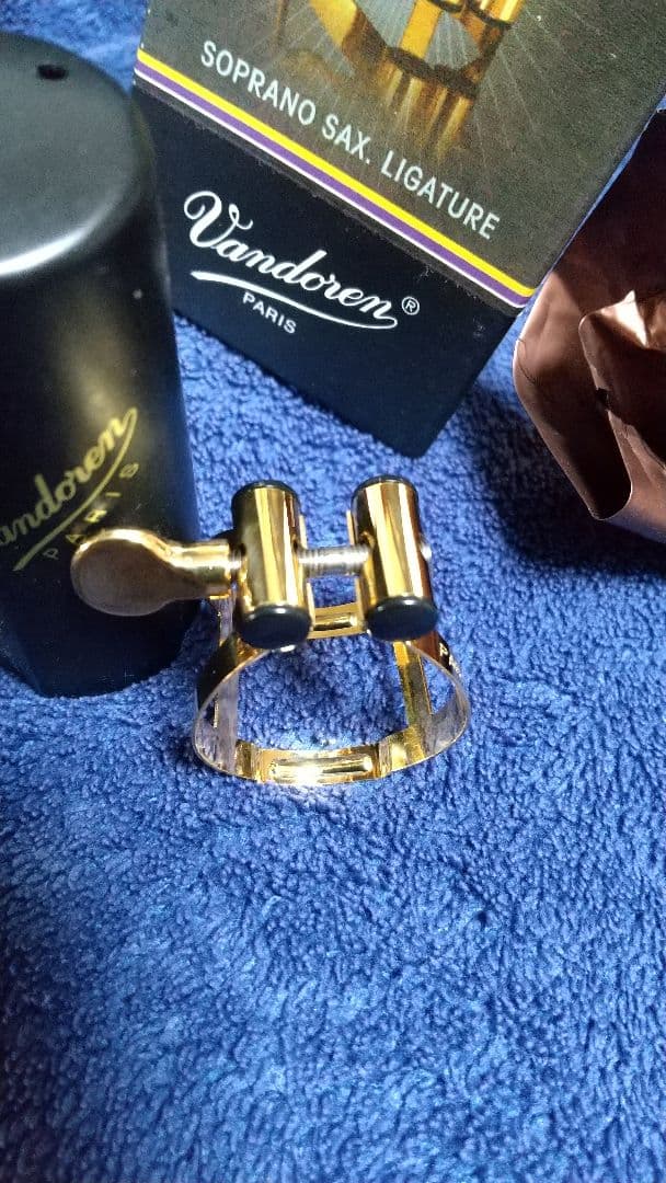 ソプラノサックス用　リガチャー　vandoren lc56dp