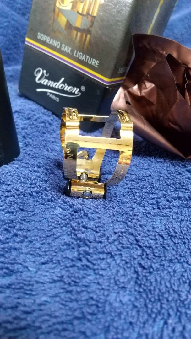 ソプラノサックス用　リガチャー　vandoren lc56dp