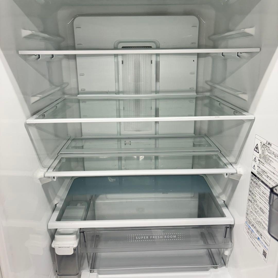 570 東芝　20年製　大型冷蔵庫　363L 300L強小型　家庭用　自動製氷