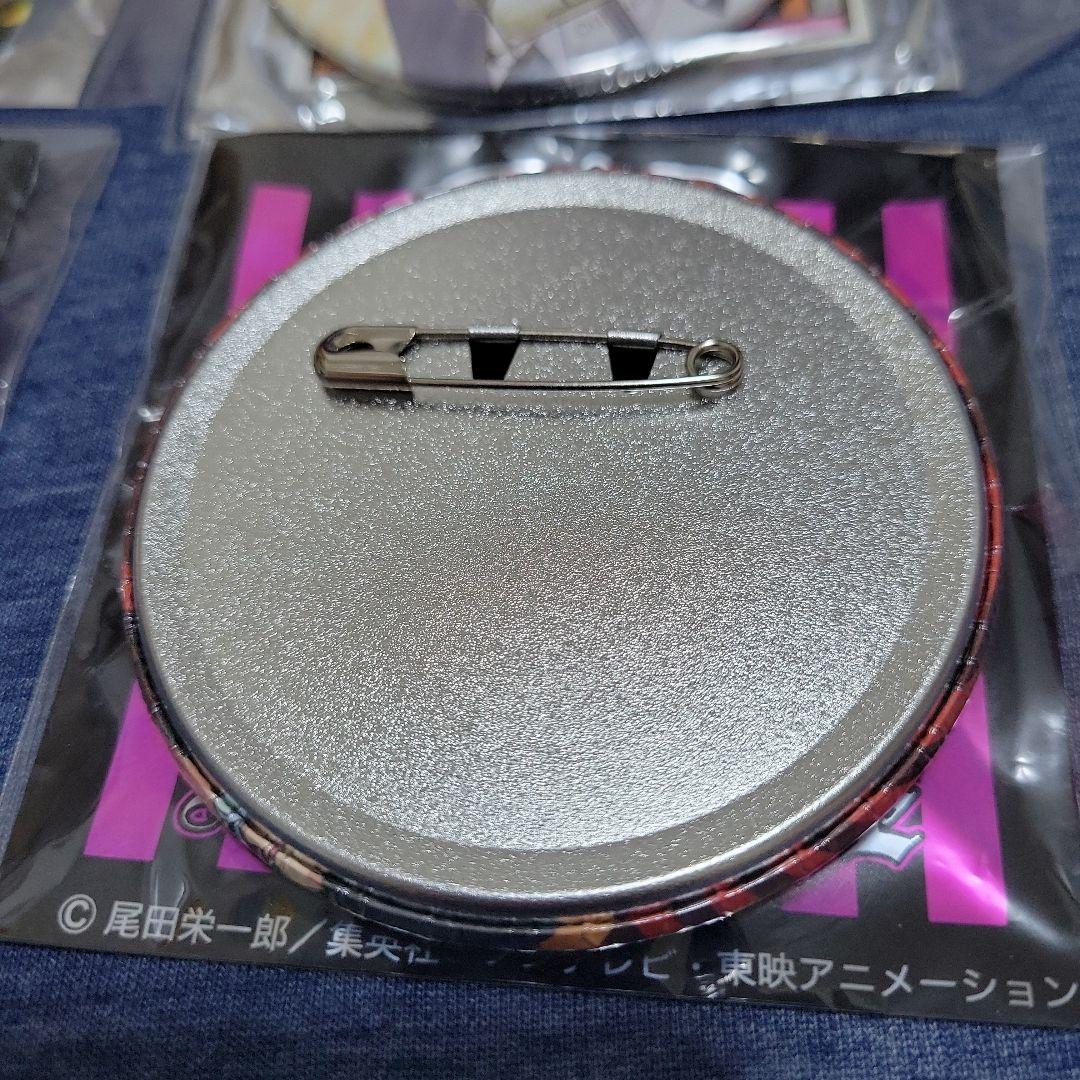 ONE PIECE　エース　缶バッジ　365日ステッカー　7点セット