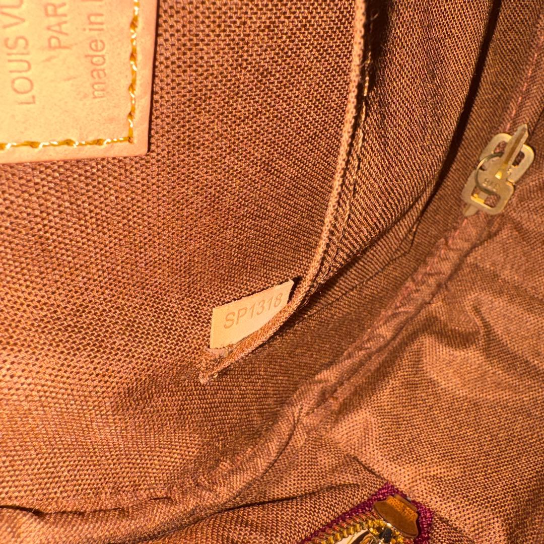 Louis Vuitton モノグラム ラウンドショルダーバッグ