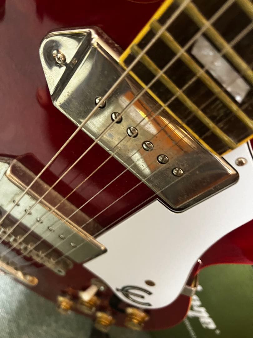Epiphone カジノクーペ　エレキギター チェリー　ギターケース付き