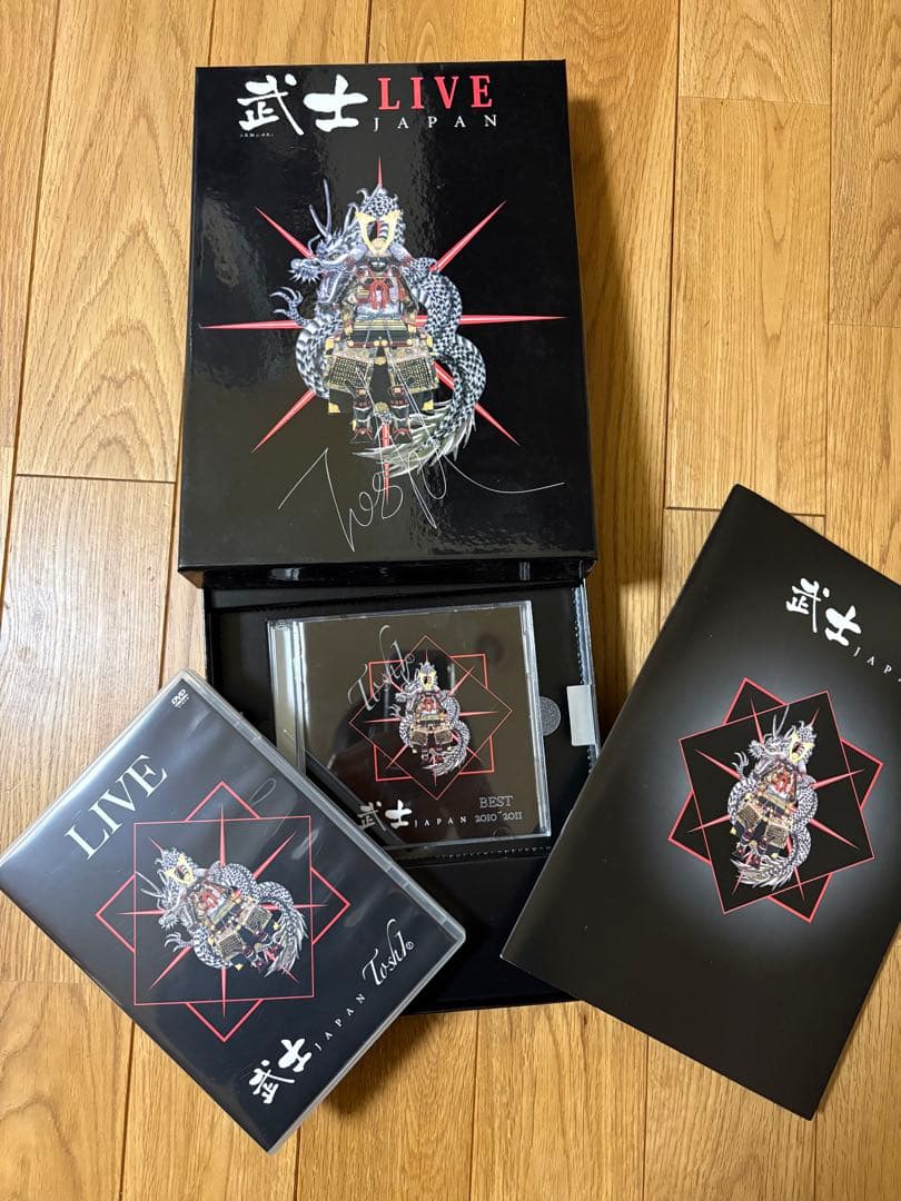 Toshl 武士JAPAN LIVE DVD BOX