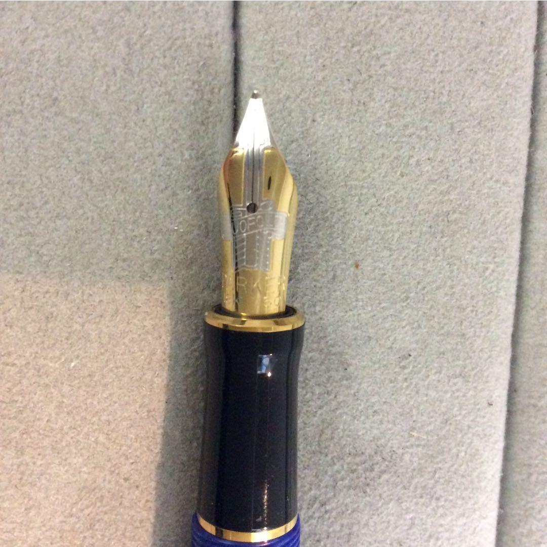 パーカー万年筆デュオフォールド ラピスブルー