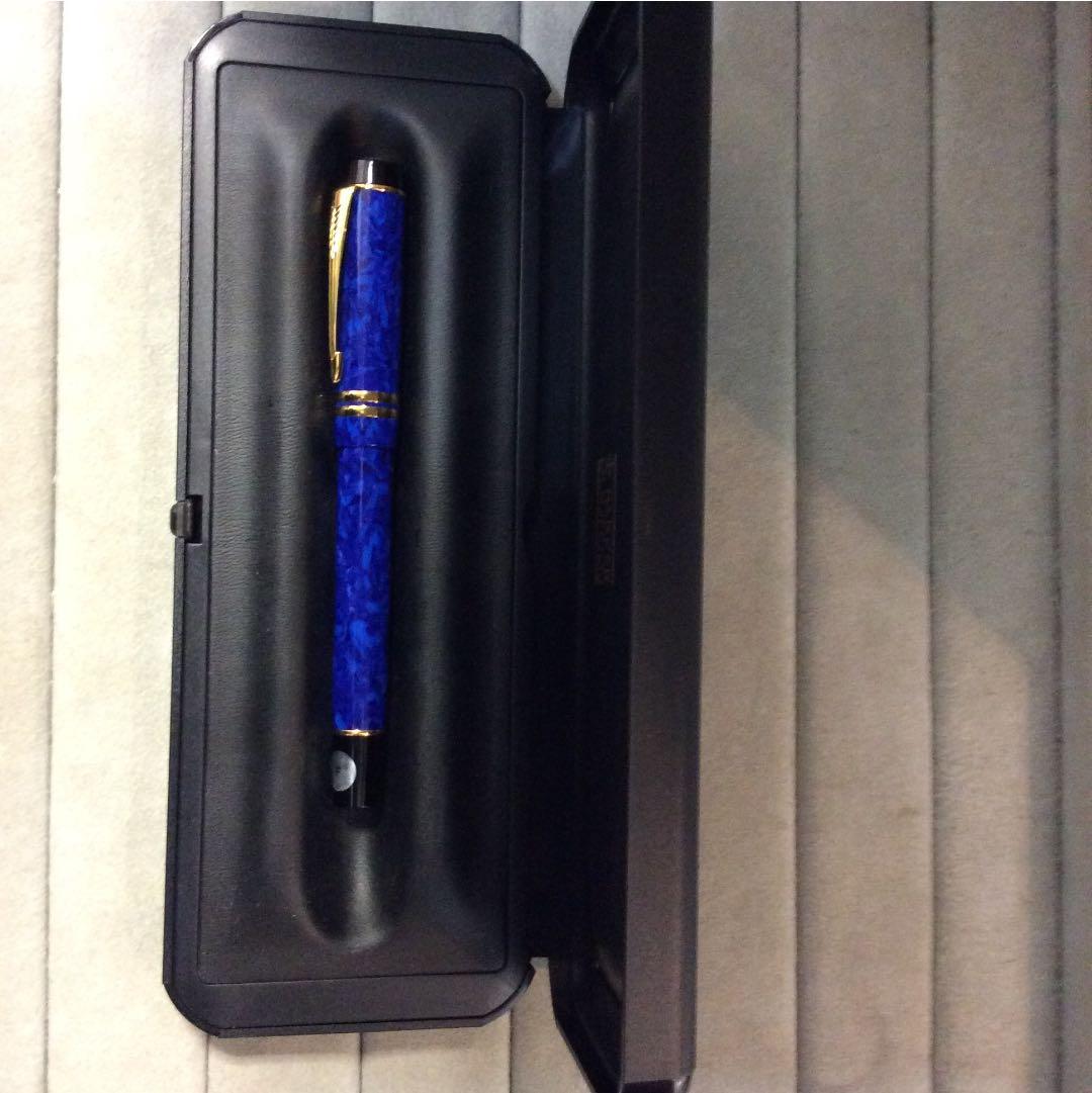 パーカー万年筆デュオフォールド ラピスブルー