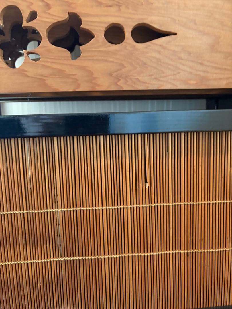 ついたて 190×110 屏風 御簾 間仕切り 衝立 古民家 御屏風