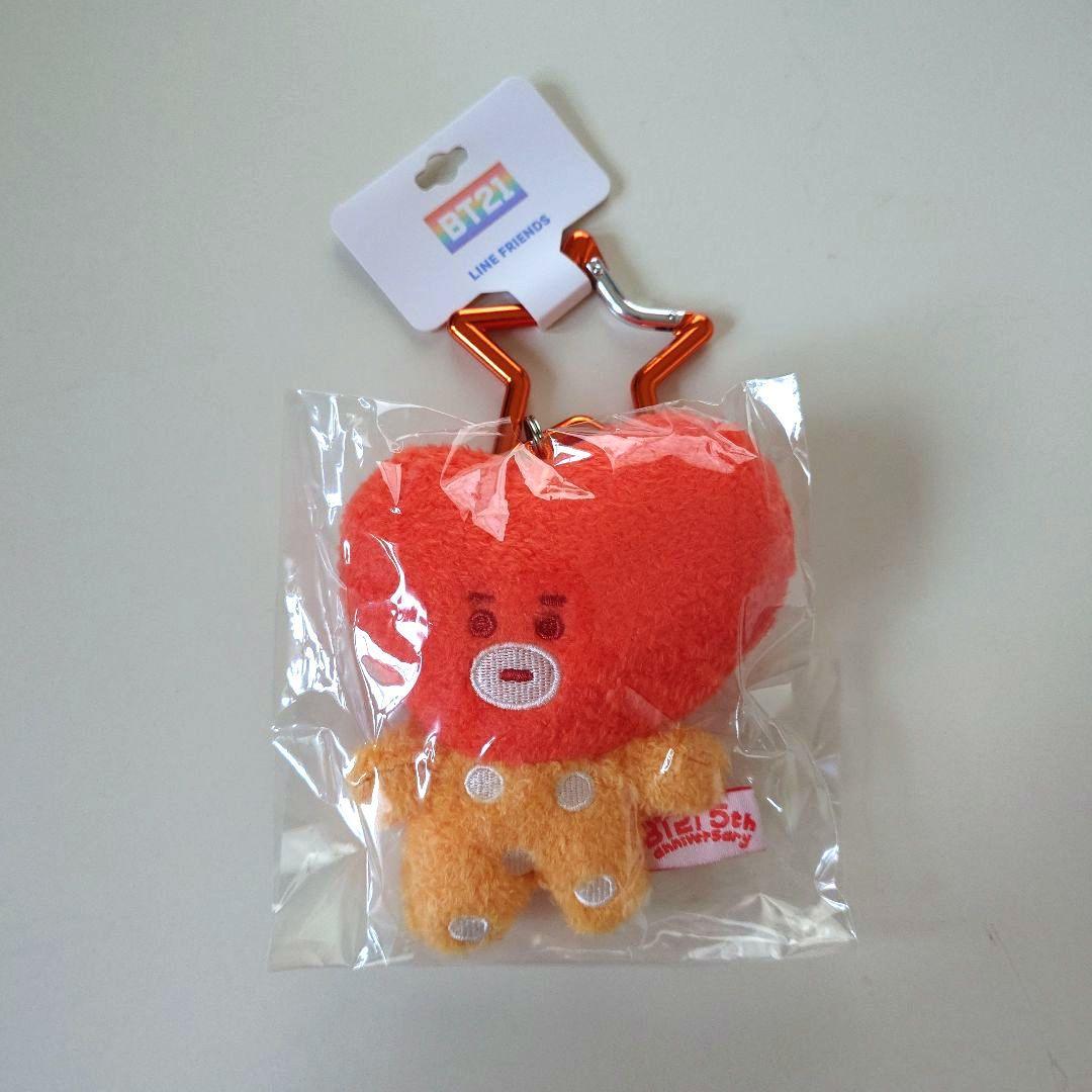 BT21 5周年記念 TATA レインボーカラーマスコット7点コンプ　＋4点