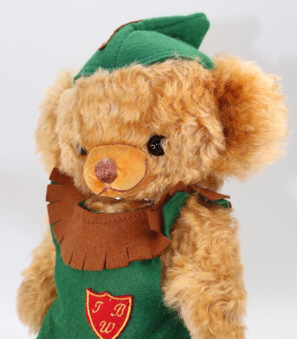 ロビン・フッド・チーキー Merrythought 緑色衣装 約27cm