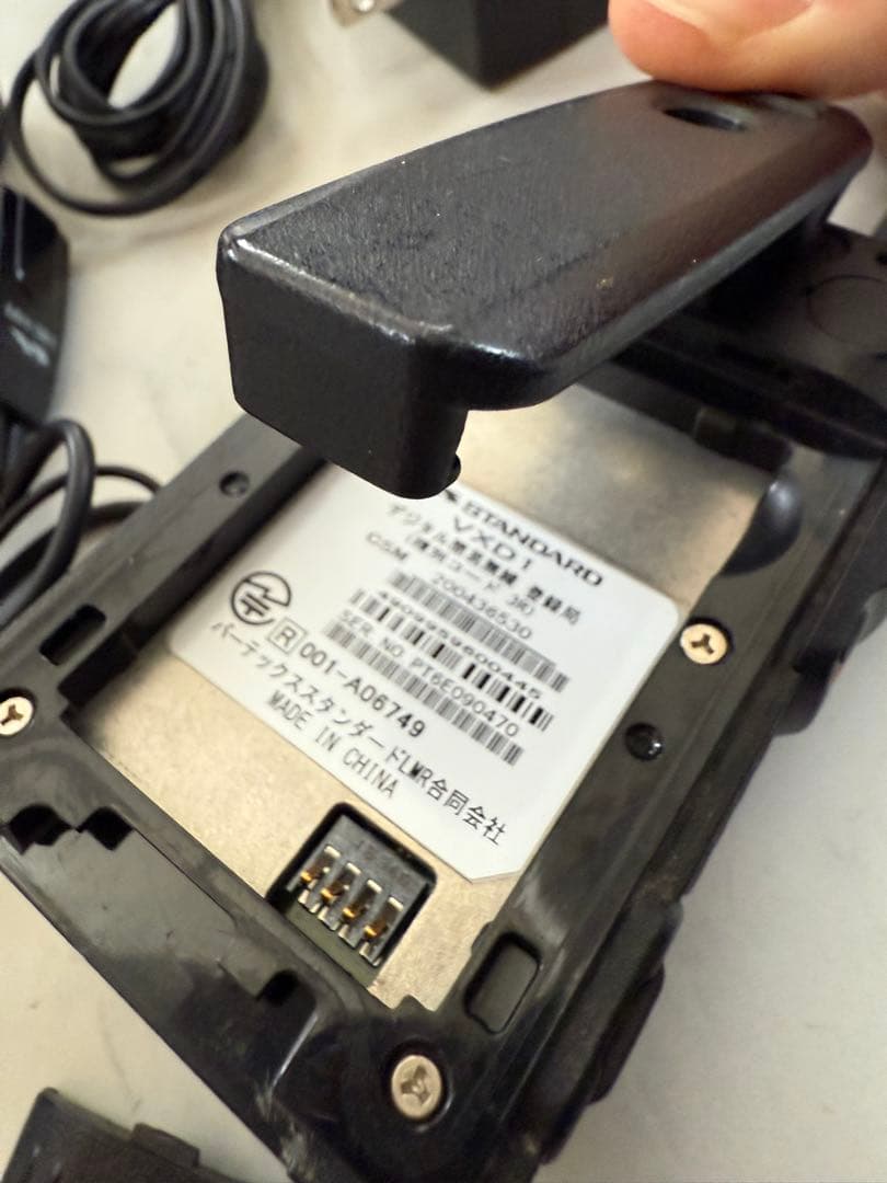 スタンダード デジタル簡易無線 VXD1 バッテリーなし