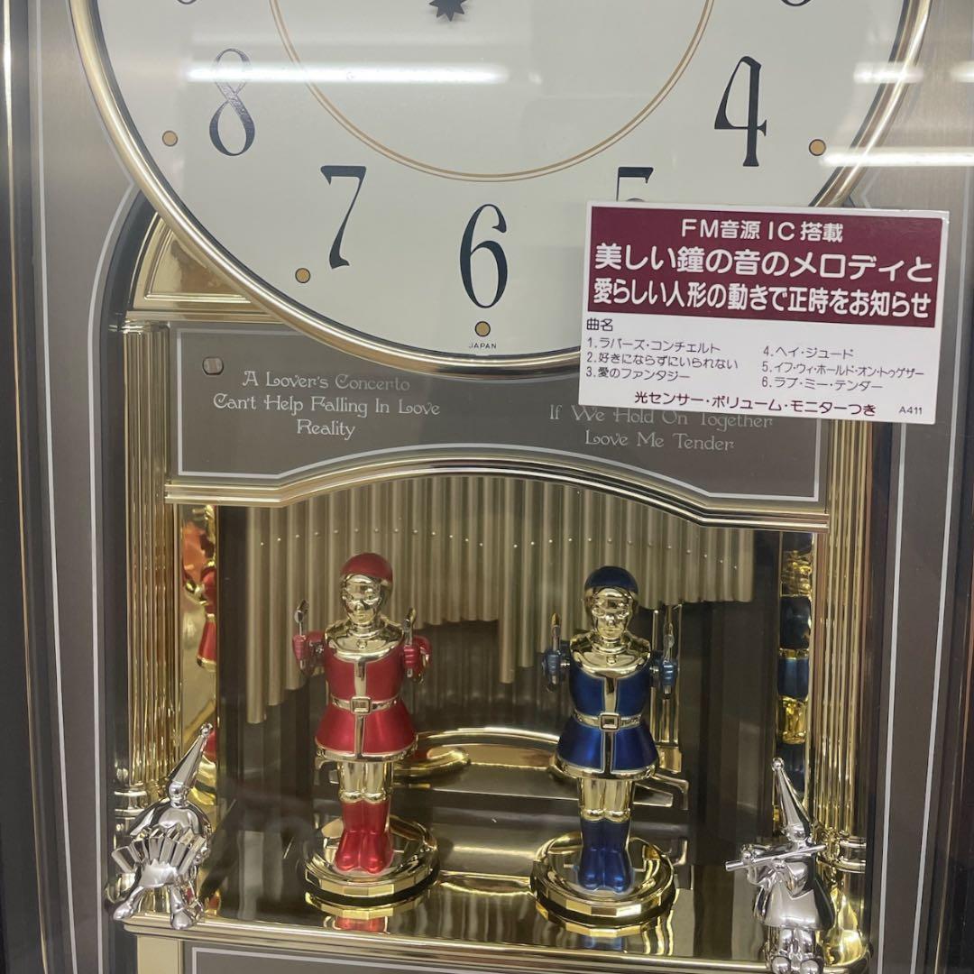 【未使用品】SEIKO セイコー マリオーヌ からくり時計 RE523B