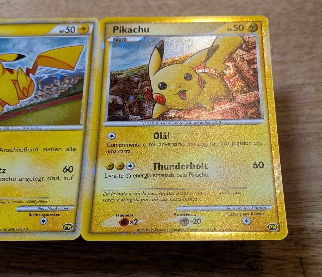 ポケモンカード ワールド ピカチュウ ドイツ ポルトガル スペイン